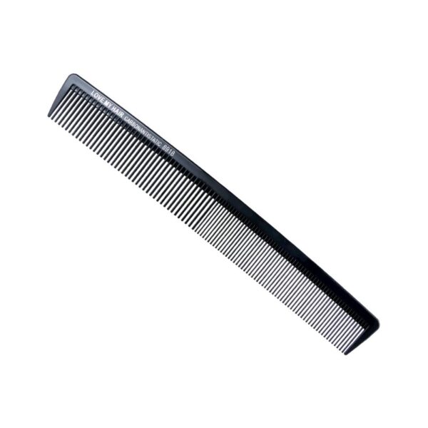 Love My Hair Carbon Χτένα Κουρέματος Μαύρη 8918