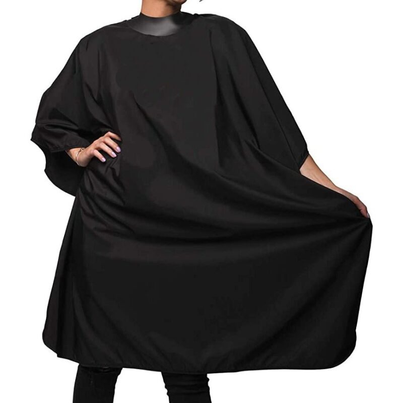 Μπέρτα κουρέματος Silicone Collar Μαύρη