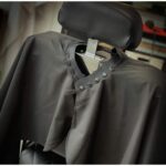 Μπέρτα κουρέματος Silicone Collar Μάυρη