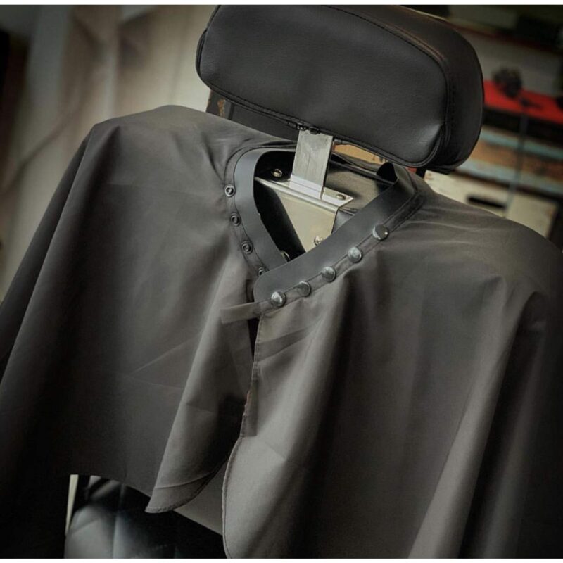 Μπέρτα κουρέματος Silicone Collar Μάυρη