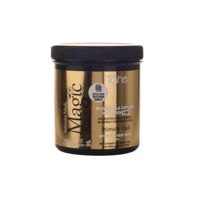 Tahe Magic Rizos Μάσκα Λουτήρα Curly Intensive Hair Mask 3 in 1 700ml