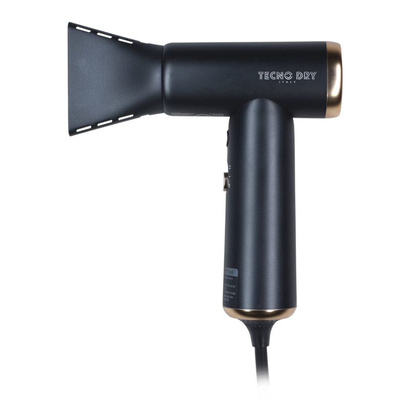 Tecno Dry Nano Maximum NM-1000 Πιστολάκι Μαλλιών Μαύρο 800 Watt