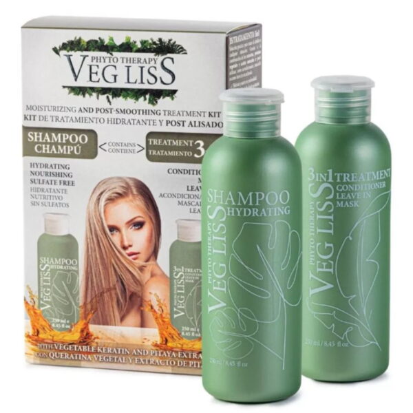 Veg Liss Phyto Therapy kit Shampoo & Conditioner - Σαμπουάν και Μαλακτική 250ml