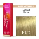Wella Professionals Color Touch Pure Naturals 10/0 Κατάξανθο 60ml