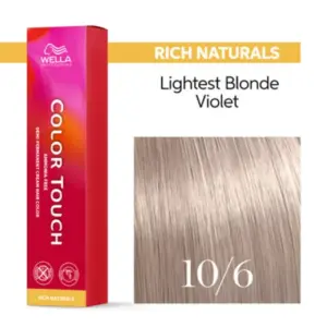 Wella Professionals Color Touch Rich Naturals 10/6 Κατάξανθο Βιολέ 60ml