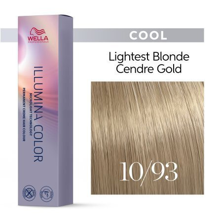 Wella Professionals Illumina Color Cool 10/93 Κατάξανθο Φυμέ Χρυσό 60ml