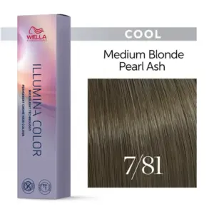 Wella Professionals Illumina Color Warm 7/81 Μεσαίο Περλέ Σαντρέ Ξανθό 60ml