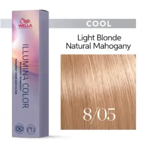 Wella Professionals Illumina Color Cool 8/05 Ξανθό Ανοιχτό Φυσικό Μαονί 60ml