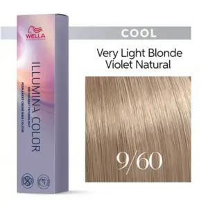 Wella Professionals Illumina Color Cool 9/60 Πολύ Ανοιχτό Βιολέ Φυσικό Ξανθό 60ml