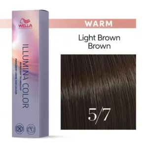 Wella Professionals Illumina Color Warm 5/7 Ανοιχτό Πλούσιο Καφέ 60ml