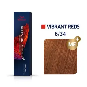 Wella Professionals Koleston Perfect Me+ Vibrant Reds 6/34 Ξανθό Σκούρο Χρυσό Κόκκινο